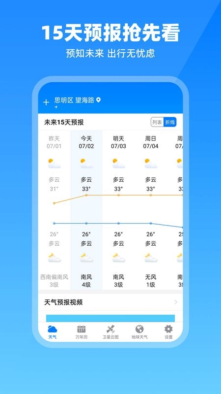 卫星云图天气预报3