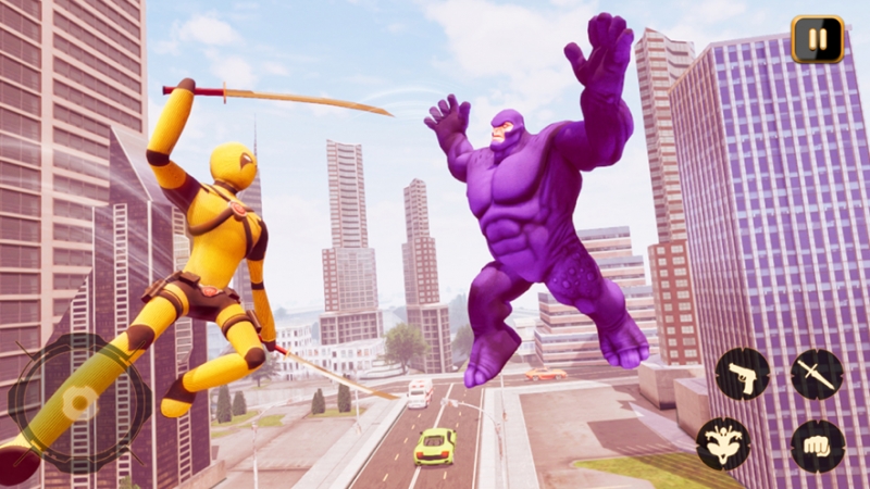 火柴人双剑死的英雄ios版2