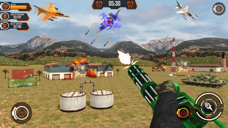 Bazooka Gun Shooting War 3Dios版0