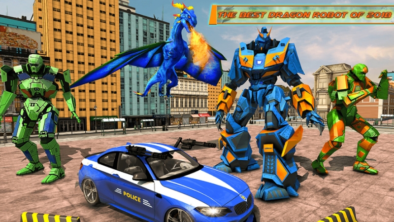 US Police Dragon Robotios版0
