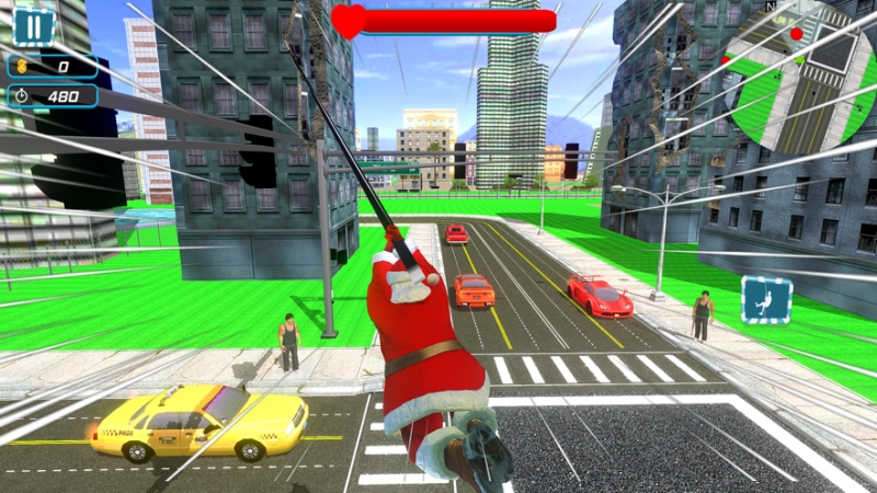 Christmas Santa Rope Hero Gameios版0