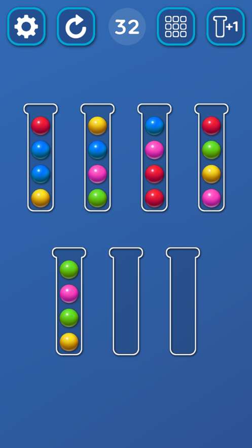 Sort Ball: Arrange Color Tubesios版6