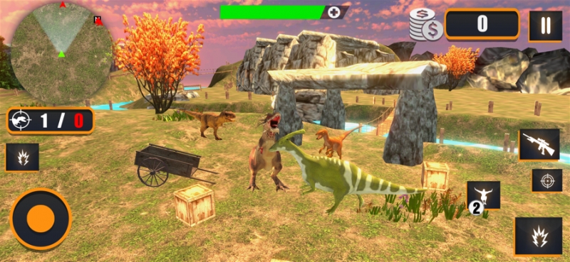 Wild Deadly Dino Hunting Gamesios版3