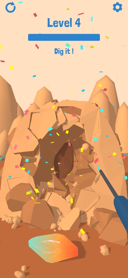 Gemstone Dig  Destruction ASMRios版0