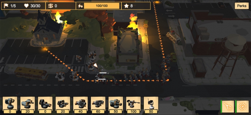 ZombieNight:TowerDefenseios版2