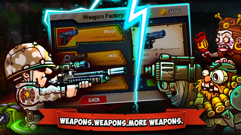 Commando Vs Zombies : War Fireios版2