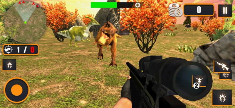 Wild Deadly Dino Hunting Gamesios版0