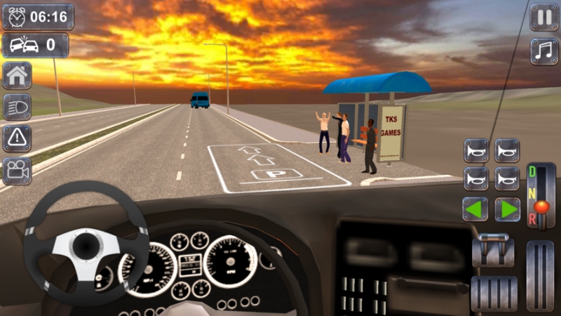 Bus Coach Simulator Games Cityios版2