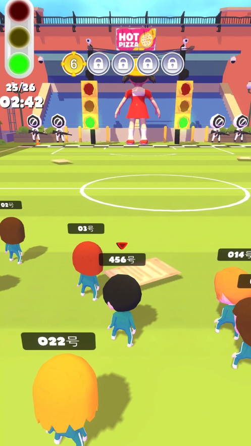 鱿鱼闯关合集: 123木头人ios版0