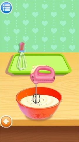 女生做饭做蛋糕游戏1