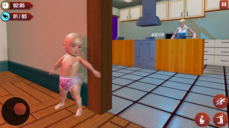 Evil Baby In Scary Granny Lifeios版3