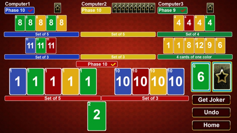 Phase Card Game Offlineios版4