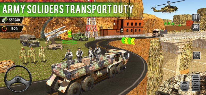US Army Cargo Truck Driver 3Dios版2