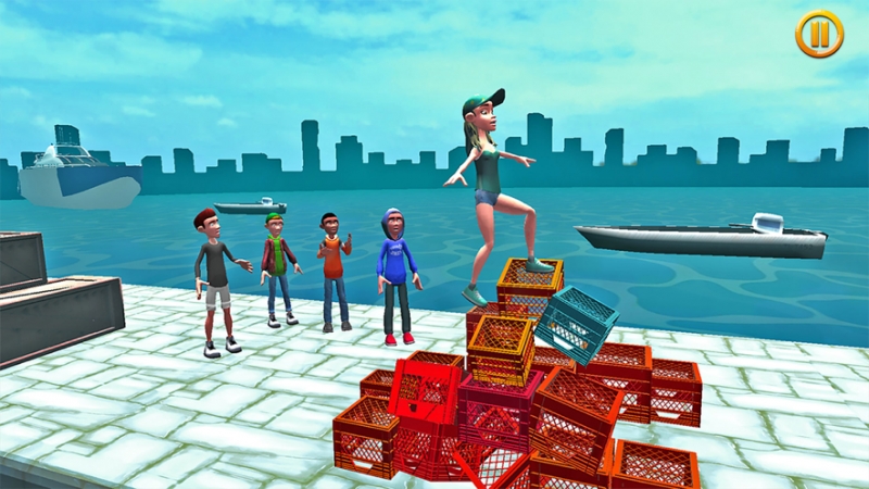 布娃娃牛奶箱挑战ios版3