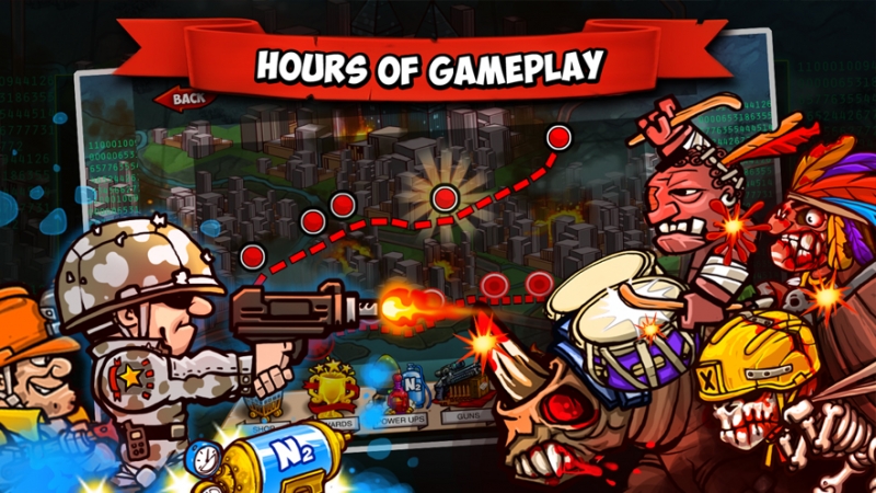 Commando Vs Zombies : War Fireios版1