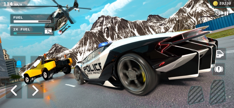 Police Real Chase Car 3Dios版6