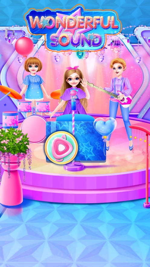 女孩装扮游戏:寻找好声音ios版0