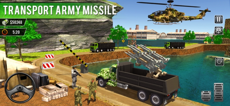 US Army Cargo Truck Driver 3Dios版1