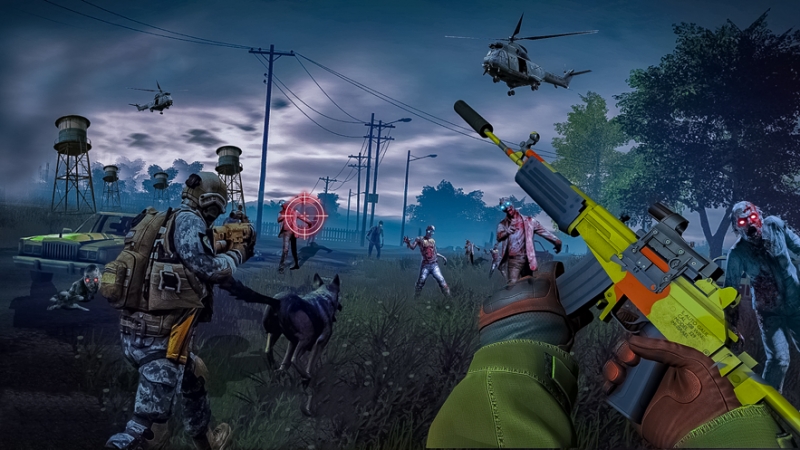 Sniper Zombie Shooting Gamesios版2