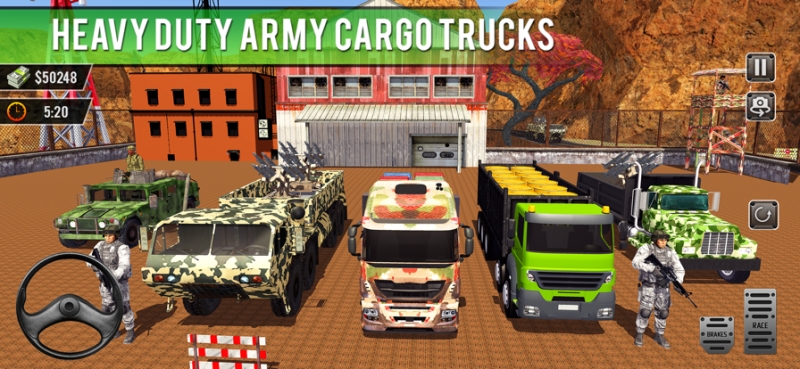 US Army Cargo Truck Driver 3Dios版0
