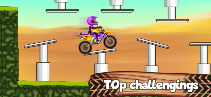 摩托自行车特技比赛ios版3