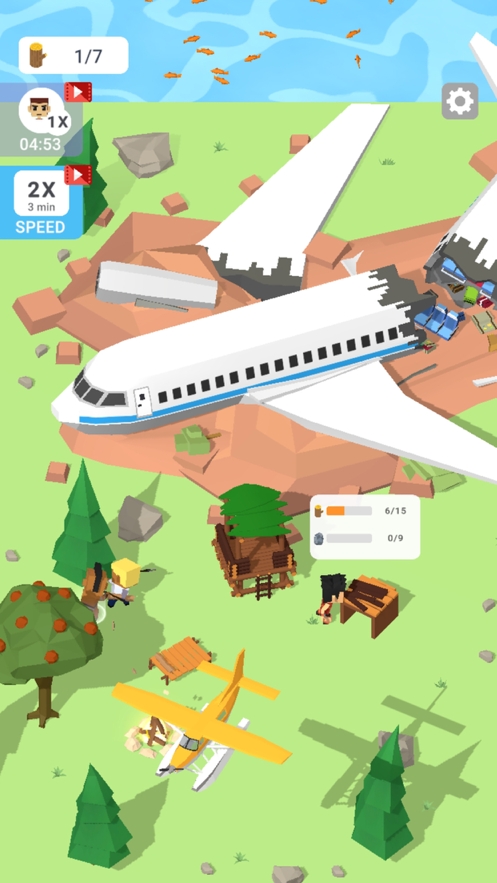 岛屿建设者:单击生存ios版1