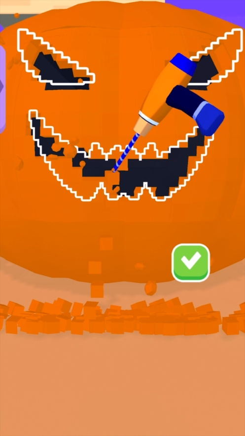 DIY Creative Carving:Halloweenios版1