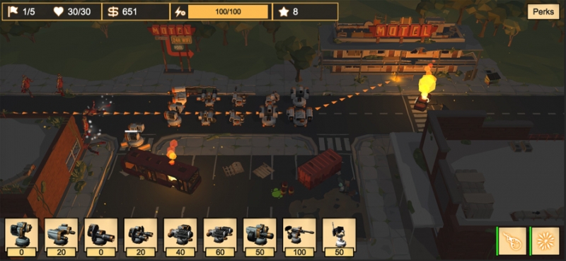 ZombieNight:TowerDefenseios版0