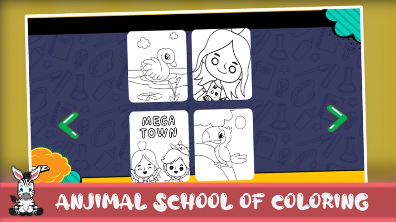 Girls Paint Coloring bookios版1