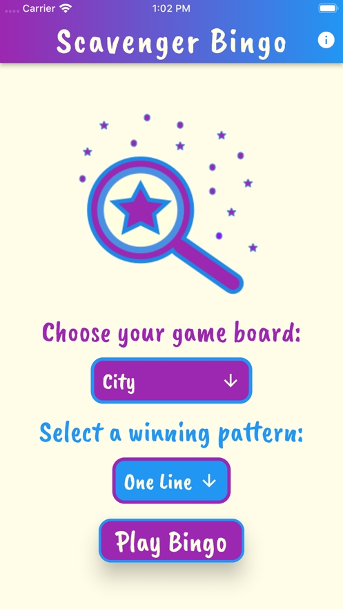 Scavenger Hunt Bingoios版0