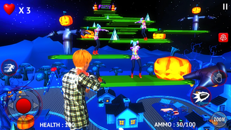 可怕的扎染小丑女孩游戏ios版4