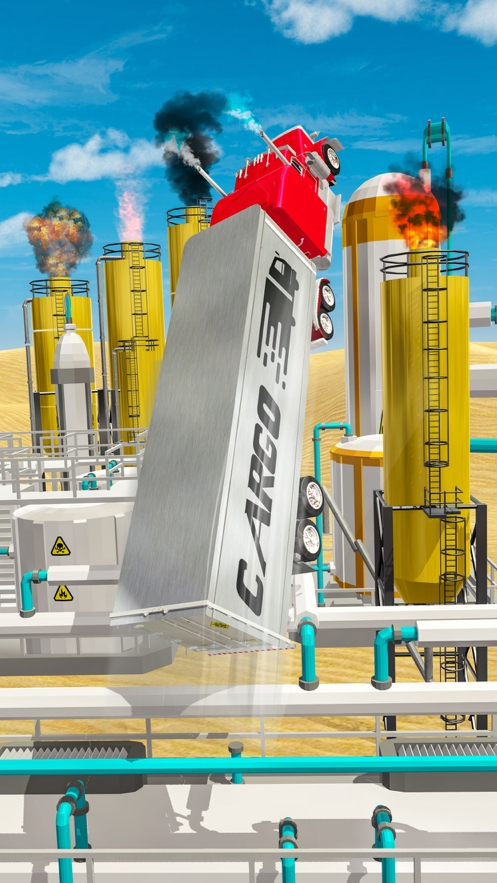 Ramp Car Jumping Gameios版3