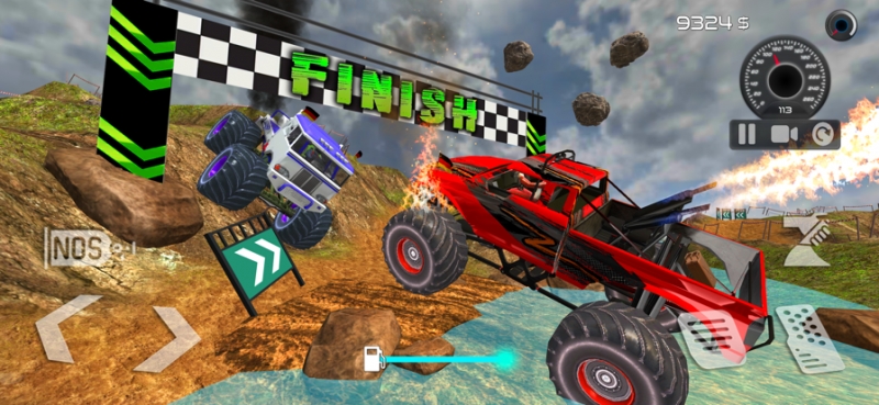 Mega Monster Truck Offroad 4x4ios版1