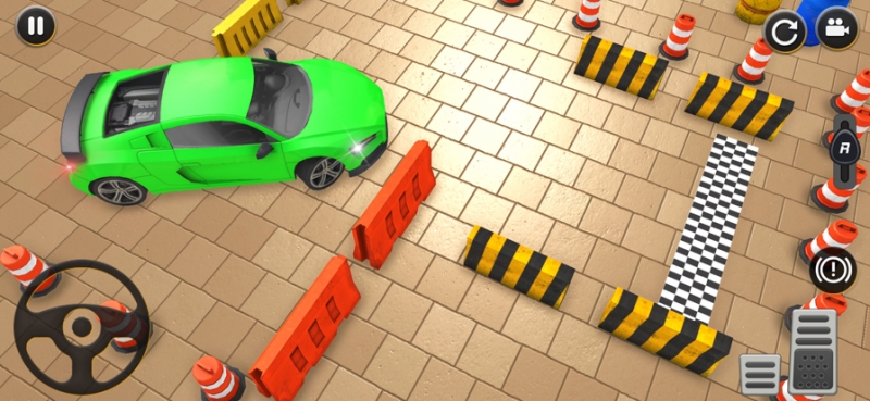 现代拖拉机停车位3Dios版3