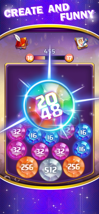 Pops Blast 2048: Balls Crushios版1