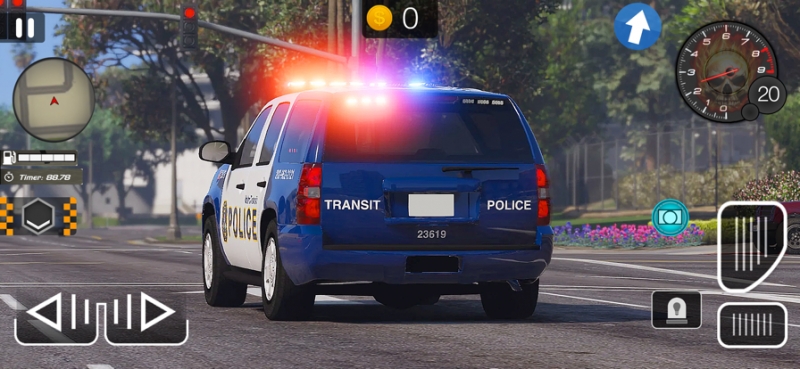 疯狂的警察司机ios版2