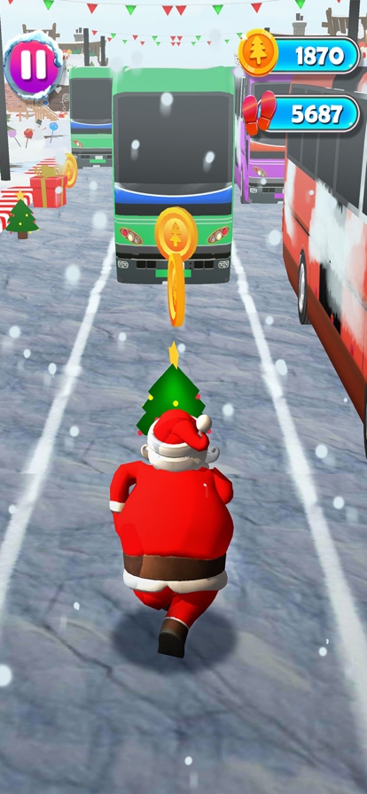 Santa Runner Infinite Run Gameios版2