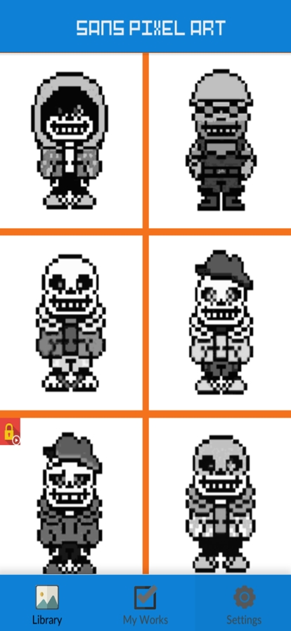 Undertale Sans Pixel Artios版2