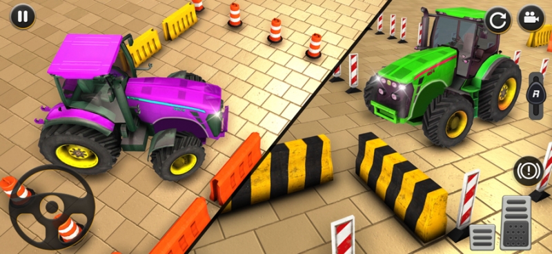 现代拖拉机停车位3Dios版2