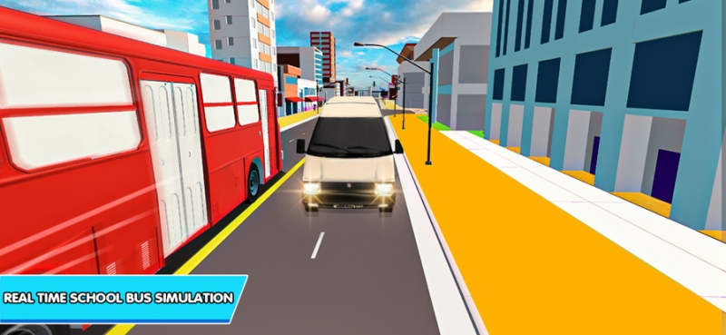 3D City School Bus Simulatorios版2
