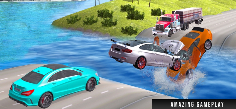Cars vs Deep Water:Beam Driverios版3