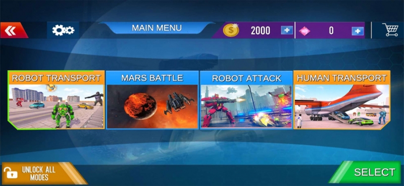 火星之战3D:巴士机器人游戏ios版5