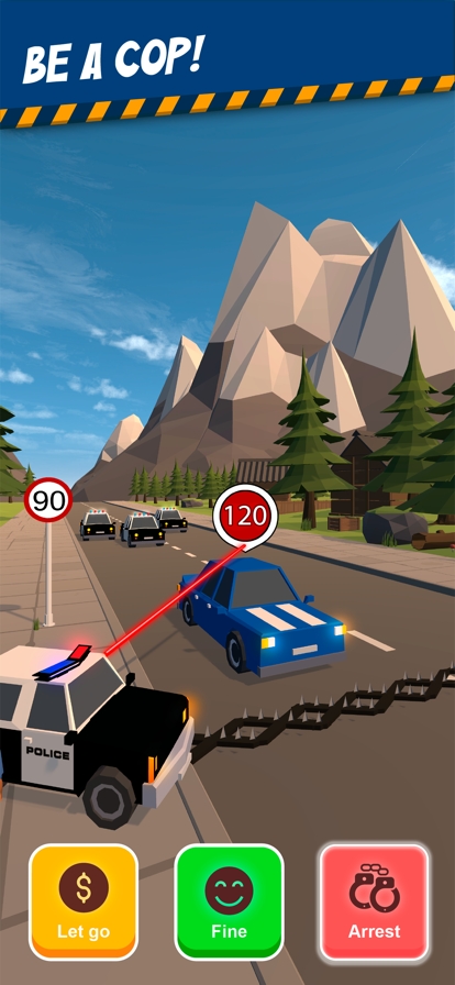 Cop Patrol: idle 3d police simios版0