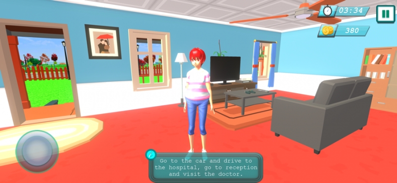 Anime Pregnant Mom & Baby Simios版1