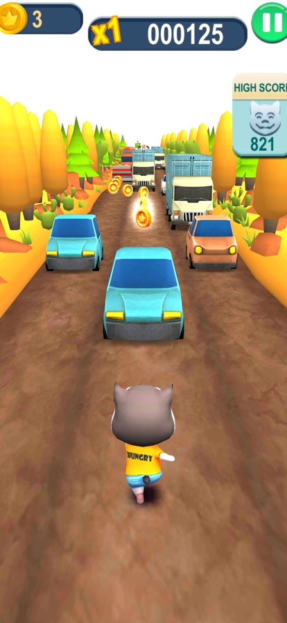 Cat Surfers: Kitty Gold Runios版5