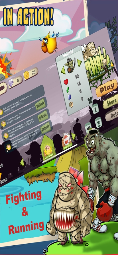 Monster Running : Hit and Runios版3