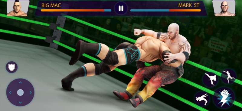 隆隆声摔跤格斗2021ios版2