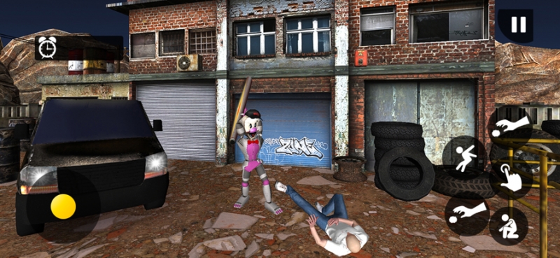 Crazy Ice Scream Freaky Clownios版0