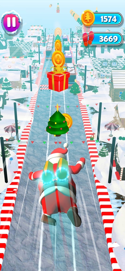Santa Runner Infinite Run Gameios版1