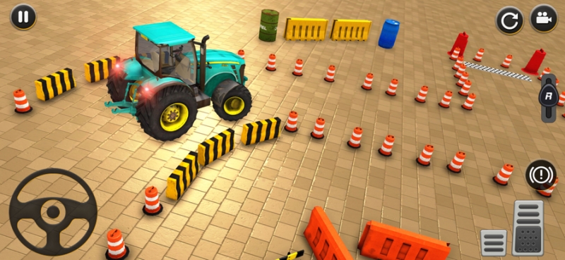 现代拖拉机停车位3Dios版0